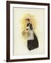 Hotel Maid, Carrying Two Water Cans-Dudley Hardy-Framed Giclee Print