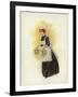 Hotel Maid, Carrying Two Water Cans-Dudley Hardy-Framed Giclee Print