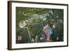 Hotel Majestic Palace, Malcesine, Lake Garda, Aerial Picture, Veneto, Italy-Frank Fleischmann-Framed Photographic Print