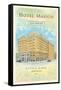 Hotel Marion, Little Rock, Arkansas-null-Framed Stretched Canvas