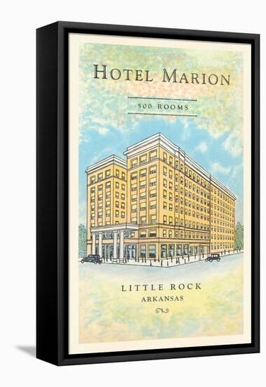 Hotel Marion, Little Rock, Arkansas-null-Framed Stretched Canvas