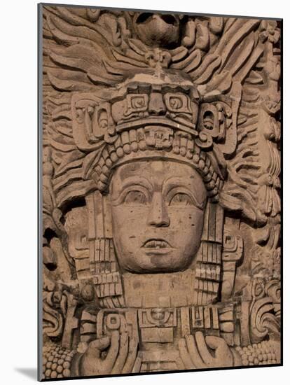 Hotel Mayan Palace, Mayan Sculpture, Puerto Vallarta, Mexico-Walter Bibikow-Mounted Photographic Print