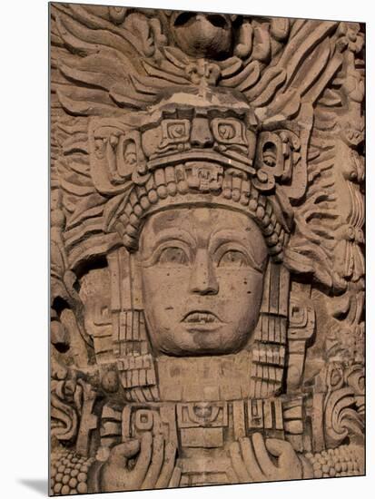 Hotel Mayan Palace, Mayan Sculpture, Puerto Vallarta, Mexico-Walter Bibikow-Mounted Photographic Print