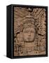 Hotel Mayan Palace, Mayan Sculpture, Puerto Vallarta, Mexico-Walter Bibikow-Framed Stretched Canvas