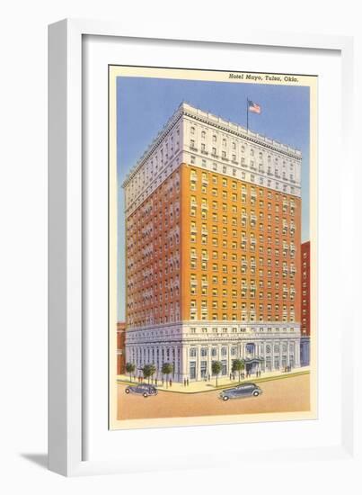 Hotel Mayo, Tulsa, Oklahoma-null-Framed Art Print
