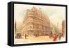 Hotel Metropole on Whitehall Place-null-Framed Stretched Canvas