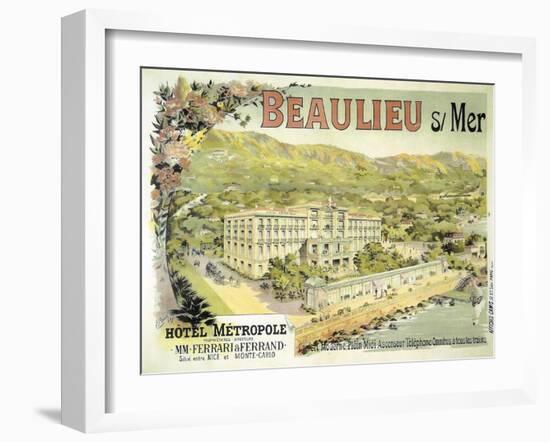 Hotel Metropole-null-Framed Giclee Print