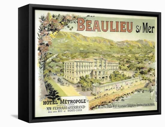 Hotel Metropole-null-Framed Stretched Canvas