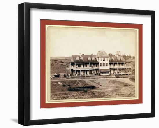 Hotel Minnekahta, Hot Springs, Dak-John C. H. Grabill-Framed Giclee Print