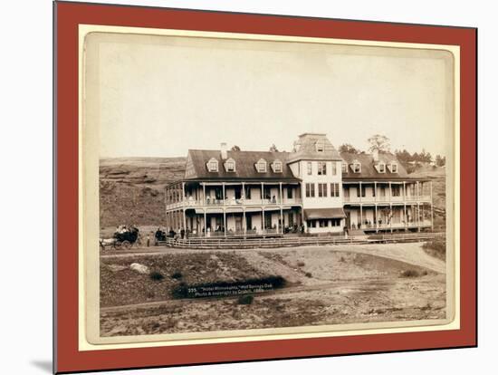 Hotel Minnekahta, Hot Springs, Dak-John C. H. Grabill-Mounted Giclee Print