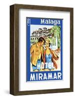 Hotel Miramar-null-Framed Art Print