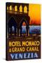 Hotel Monaco and Grand Canal-null-Stretched Canvas