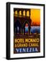 Hotel Monaco and Grand Canal-null-Framed Art Print