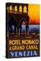 Hotel Monaco and Grand Canal-null-Stretched Canvas