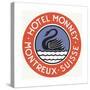 Hotel Monney Montreaux-null-Stretched Canvas