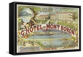 Hotel Mont Baron-null-Framed Stretched Canvas