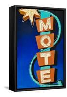 HOTEL MOTEL-HEIDI MARTIN-Framed Stretched Canvas