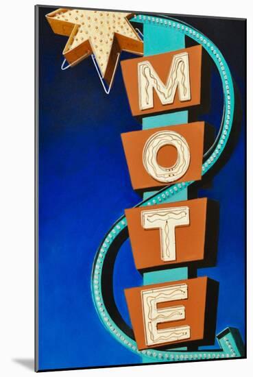 HOTEL MOTEL-HEIDI MARTIN-Mounted Art Print