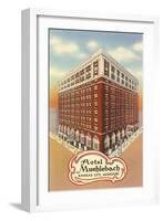 Hotel Muehlebach, Kansas City-null-Framed Art Print