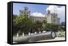 Hotel Nacional and Cannon, Havana, Cuba, West Indies, Caribbean, Central America-Rolf-Framed Stretched Canvas