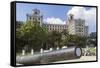 Hotel Nacional and Cannon, Havana, Cuba, West Indies, Caribbean, Central America-Rolf-Framed Stretched Canvas