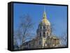 Hotel National des Invalides II-Cora Niele-Framed Stretched Canvas