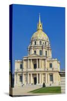 Hotel National des Invalides III-Cora Niele-Stretched Canvas
