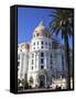 Hotel Negresco, Promenade Des Anglais, Nice, Alpes Maritimes, Cote D'Azur, French Riviera, Provence-Wendy Connett-Framed Stretched Canvas