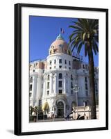 Hotel Negresco, Promenade Des Anglais, Nice, Alpes Maritimes, Cote D'Azur, French Riviera, Provence-Wendy Connett-Framed Photographic Print