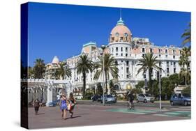 Hotel Negresco, Promenade Des Anglais, Nice-Amanda Hall-Stretched Canvas