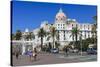 Hotel Negresco, Promenade Des Anglais, Nice-Amanda Hall-Stretched Canvas