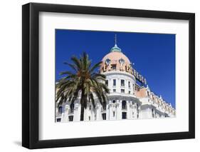 Hotel Negresco, Promenade Des Anglais, Nice-Amanda Hall-Framed Photographic Print