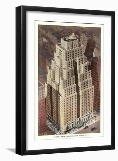 Hotel New Yorker, New York City-null-Framed Art Print