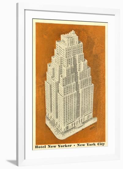 Hotel New Yorker, New York City-null-Framed Art Print