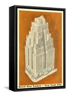 Hotel New Yorker, New York City-null-Framed Stretched Canvas