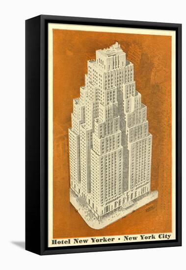 Hotel New Yorker, New York City-null-Framed Stretched Canvas