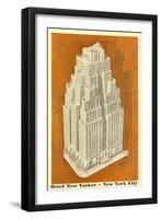 Hotel New Yorker, New York City-null-Framed Art Print