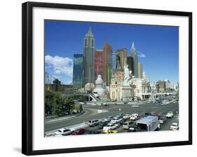 Hotel Newyork Newyork, One Third Size Replica of Original Building, Las Vegas, Nevada, USA-Lightfoot Jeremy-Framed Photographic Print