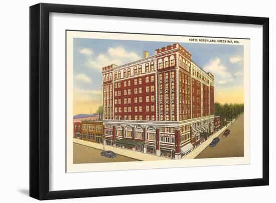 Hotel Northland, Green Bay, Wisconsin-null-Framed Art Print