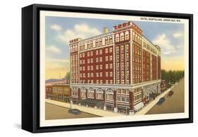 Hotel Northland, Green Bay, Wisconsin-null-Framed Stretched Canvas