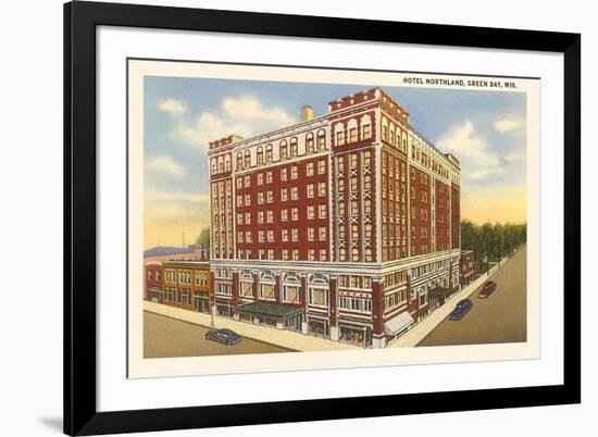 Hotel Northland, Green Bay, Wisconsin-null-Framed Premium Giclee Print