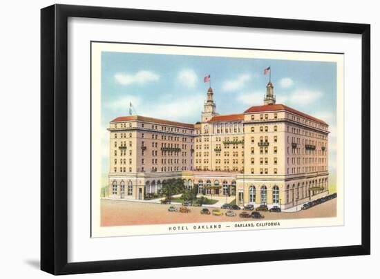 Hotel Oakland-null-Framed Art Print