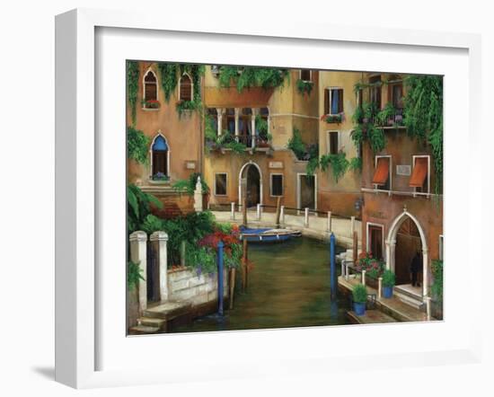 Hotel on the Canal-Betty Lou-Framed Giclee Print