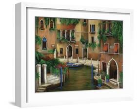 Hotel on the Canal-Betty Lou-Framed Giclee Print