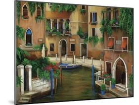 Hotel on the Canal-Betty Lou-Mounted Giclee Print