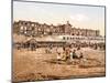 Hotel Orange from the Beach at Scheveningen, Pub. C.1900-null-Mounted Giclee Print