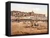 Hotel Orange from the Beach at Scheveningen, Pub. C.1900-null-Framed Stretched Canvas