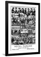 Hotel Paraiso, Seville, Spain, 20th Century-null-Framed Giclee Print