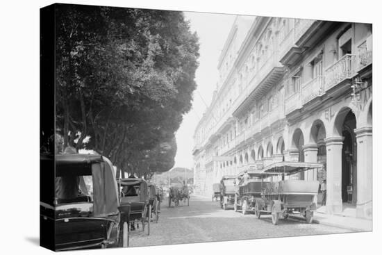 Hotel Pasaje, Havana, Cuba-null-Stretched Canvas