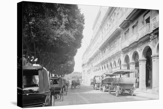 Hotel Pasaje, Havana, Cuba-null-Stretched Canvas